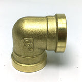 Max 1Pc DN15 1/2" Female Elbow Full Brass Adapter Coupler Connector Pipe Fitting