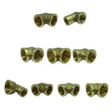 Max 1 Pc Female x Female Elbow Brass Adapter Connector DN15xDN15 Thicken