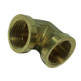 Max 1 Pc Female x Female Elbow Brass Adapter Connector DN15xDN15 Thicken
