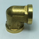 Max 1 Pc Female x Female Elbow Brass Adapter Connector DN15xDN15 Thicken