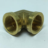 Max 1 Pc Female x Female Elbow Brass Adapter Connector DN15xDN15 Thicken