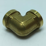 Max 1 Pc Female x Female Elbow Brass Adapter Connector DN15xDN15 Thicken