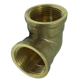 Max 1 Pc Female x Female Elbow Brass Adapter Connector DN20x2N20