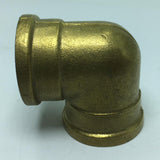 Max 1 Pc Female x Female Elbow Brass Adapter Connector DN20x2N20