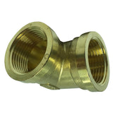 Max 1 Pc Female x Female Elbow Brass Adapter Connector DN25xDN25