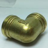 Max 1 Pc Female x Female Elbow Brass Adapter Connector DN25xDN25