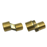 Max 1 Pc Double Female Brass Adapter Coupler Pipe Connector Pipe Fitting Type1