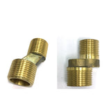 Max 1 Pc Double Female Brass Adapter Coupler Pipe Connector Pipe Fitting Type1