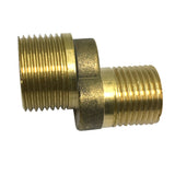 Max 1 Pc Double Female Brass Adapter Coupler Pipe Connector Pipe Fitting Type1