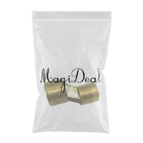 Max 1 Pc Double Female Brass Adapter Coupler Pipe Connector Pipe Fitting Type2