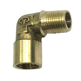 Max 1Pc DN6 1/8" Female x Female Elbow Full Brass Adapter Connector Pipe Fitting