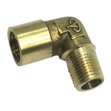 Max 1Pc DN6 1/8" Female x Female Elbow Full Brass Adapter Connector Pipe Fitting
