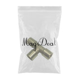 Max 1 Pc Female x Female x Female Tee Brass Thread Pipe Connector Adapter DN6