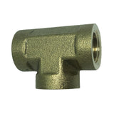 Max 1 Pc Female x Female x Female Tee Brass Thread Pipe Connector Adapter DN8 B