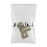 Max 1 Pc Female x Female x Female Tee Brass Thread Pipe Connector Adapter DN10 A