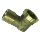 Max 90 Degree Street Elbow Brass Adapter Connector Pipe Fittings DN15 Thicken