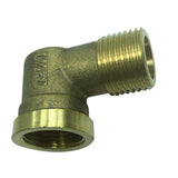 Max 90 Degree Street Elbow Brass Adapter Connector Pipe Fittings DN15 Thicken