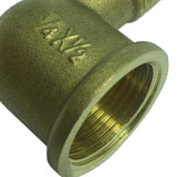 Max 90 Degree Street Elbow Full Brass Adapter Connector Pipe Fittings DN15 DN20