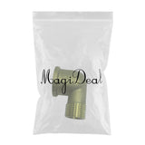 Max 90 Degree Street Elbow Full Brass Adapter Connector Pipe Fittings DN15 DN20