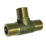 Max 3-Way Brass Thread Connector Adapter Fitting Mulit Size DN8