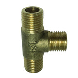 Max 3-Way Brass Thread Connector Adapter Fitting Mulit Size DN8