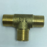 Max 3-Way Brass Thread Connector Adapter Fitting Mulit Size DN8