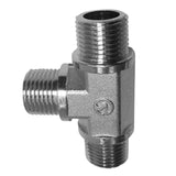 Max 3-Way Brass Thread Connector Adapter Fitting Mulit Size DN15 Nickel plating