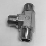 Max 3-Way Brass Thread Connector Adapter Fitting Mulit Size DN15 Nickel plating