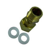 Max 1 Pc Full Brass Male X Female Thread Adapter Straight Connector Pipe Fitting