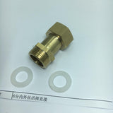 Max 2 Way Brass Thread Adapter Inner Outer Wire Copper Joints Pipe Connector A