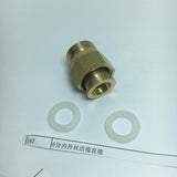 Max 2 Way Brass Thread Adapter Inner Outer Wire Copper Joints Pipe Connector A