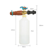Maxbell Snow Foam Lance Pressure Washer Jet Wash Quick Release Nozzle Sprayer