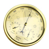 Max Barometer Temperature Hygrometer for Weather Station 132THB Gold bronze