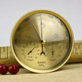 Max Barometer Temperature Hygrometer for Weather Station 132THB Gold bronze