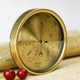Max Barometer Temperature Hygrometer for Weather Station 132THB Gold bronze