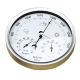 Max Barometer Temperature Hygrometer for Weather Station 132THB silver white