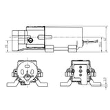 Max 24V 60W Electric Diaphragm Self Priming Pump f/Cleaning watering B Interface