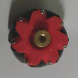 Maxbell Omni wheel Mecanum Wheels with Coupling Red
