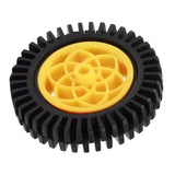 Maxbell Flame wheel TT motor motor wheel smart car 80MM wheel