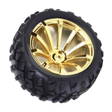 Maxbell Robot tire gear motor wheel smart small wheel 72MM tire Golden