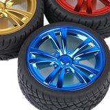 Maxbell Robot Tire Wheel TT Motor Wheel 65mm Wheel Coated Rubber Tire (red)