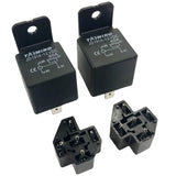 Maxbell Automotive Relay with PCB Holder 12V 24V JD1914 12V
