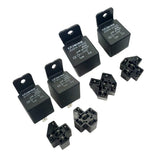 Maxbell Automotive Relay with PCB Holder 12V 24V JD1914 12V