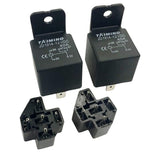 Maxbell Automotive Relay with PCB Holder 12V 24V JD1914 12V