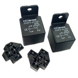 Maxbell Automotive Relay with PCB Holder 12V 24V JD2914 24V