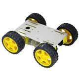 Maxbell 1 to 120 motor - C101 smart car chassis Remote control toy car Silver