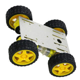 Maxbell 1 to 120 motor - C101 smart car chassis Remote control toy car Silver