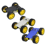 Maxbell 1 to 120 motor - C101 smart car chassis Remote control toy car Silver
