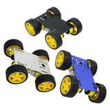 Maxbell 1 to 120 motor - C101 smart car chassis Remote control toy car Silver
