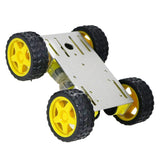 Maxbell 1 to 120 motor - C101 smart car chassis Remote control toy car Silver